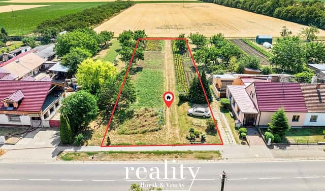 Prodej stavebního pozemku 1 771 m², Trnové Pole, okres Znojmo