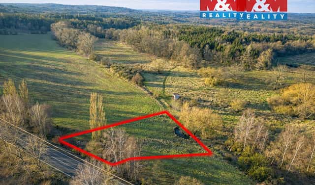 Prodej louky 2 509 m², Orlík nad Vltavou, okres Písek