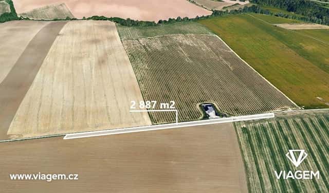 Prodej pole 1 924 m², Staré Město, okres Uherské Hradiště