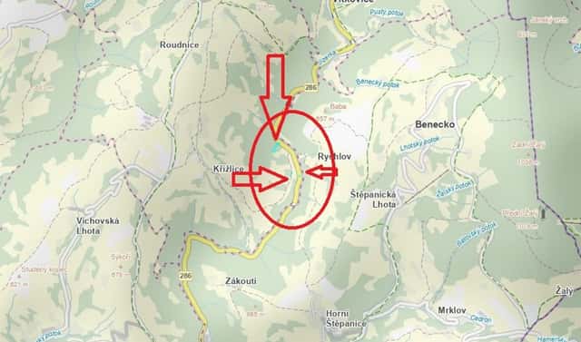 Prodej pozemku 1 250 m², Vítkovice – Dražeň, okres Semily