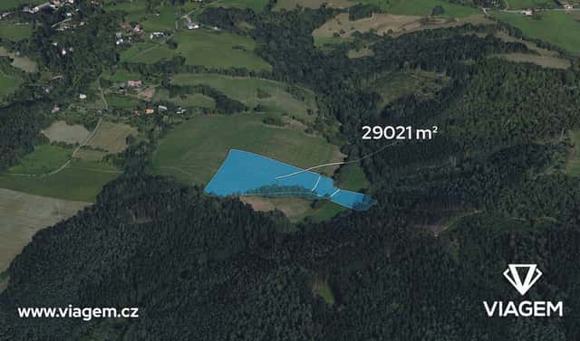 Prodej pole 2 902 m², Proseč pod Ještědem, okres Liberec