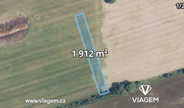 Prodej pole 2 706 m², Zábřeh, okres Šumperk