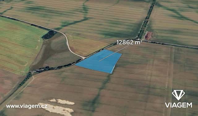 Prodej pole 3 215 m², Kropáčova Vrutice, okres Mladá Boleslav