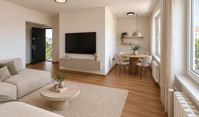 Prodej bytu 3+1 74 m², Akátová, Poděbrady – Polabec, okres Nymburk