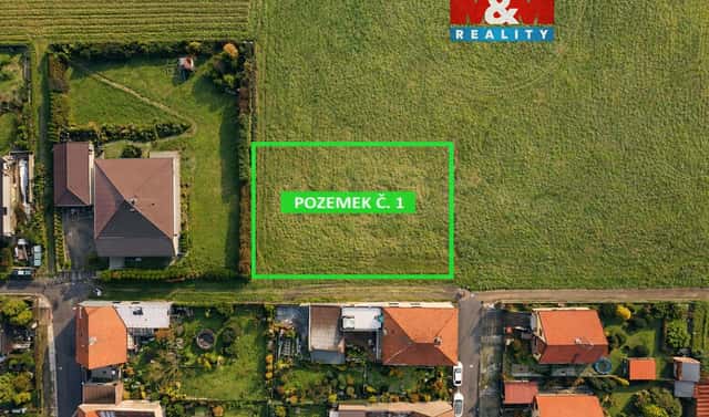 Prodej stavebního pozemku 941 m², Chlumčany, okres Louny