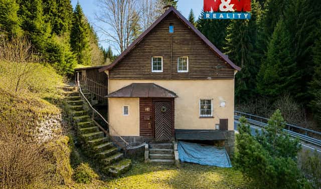 Prodej chaty/chalupy 110 m² s pozemkem 623 m², Potůčky, okres Karlovy Vary