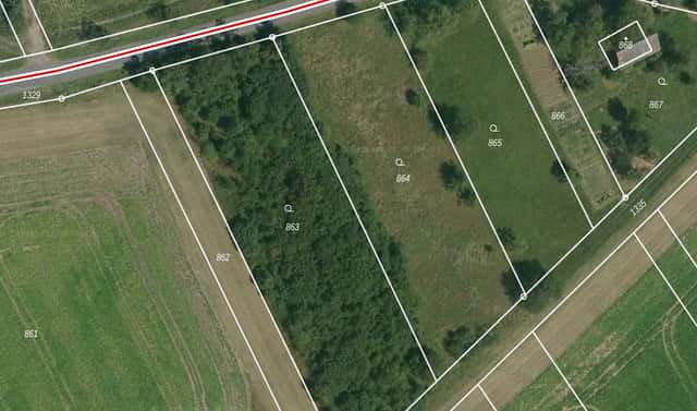 Prodej zahrady 1 655 m², Horní Nětčice, okres Přerov