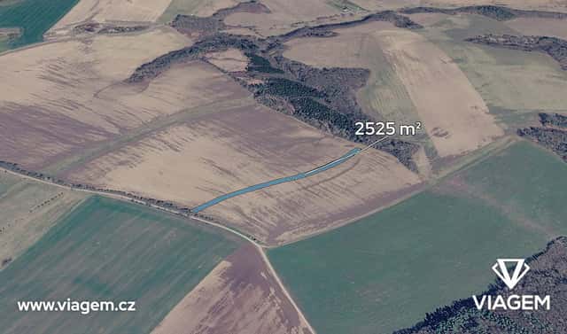 Prodej pole 1 578 m², Dobrkovice, okres Zlín
