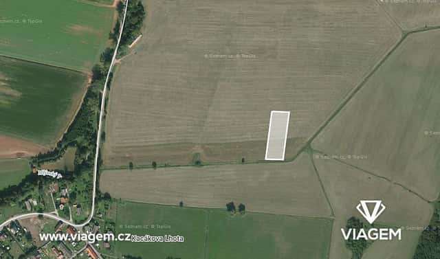 Prodej pole 1 386 m², Kacákova Lhota, okres Jičín