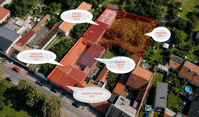 Prodej domu 416 m² s pozemkem 1 522 m², Husovo nám., Prostějov