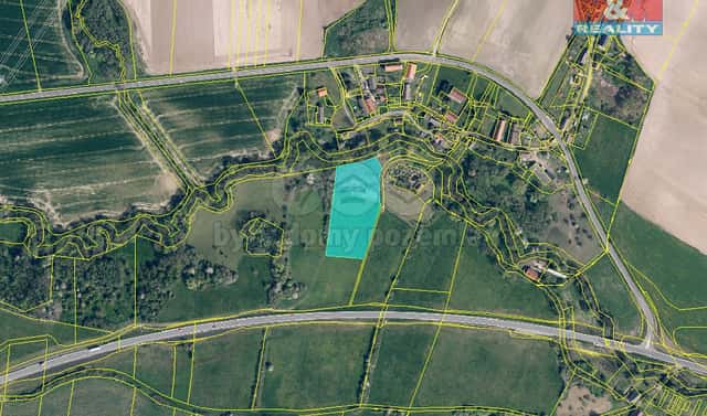 Prodej louky 2 150 m², Kravaře, okres Česká Lípa