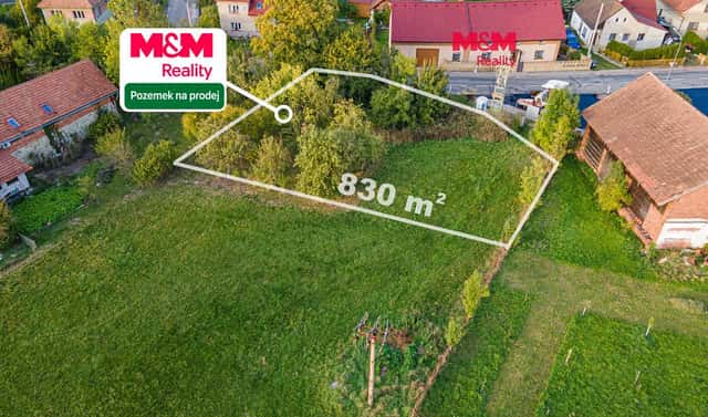 Prodej stavebního pozemku 830 m², Dobříkov – Rzy, okres Ústí nad Orlicí