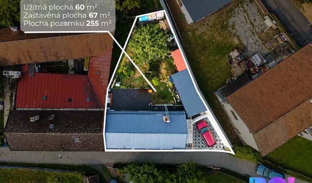 Prodej domu 60 m² s pozemkem 188 m², Dolní Újezd, okres Přerov