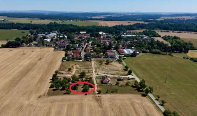 Prodej stavebního pozemku 853 m², Stádlec, okres Tábor