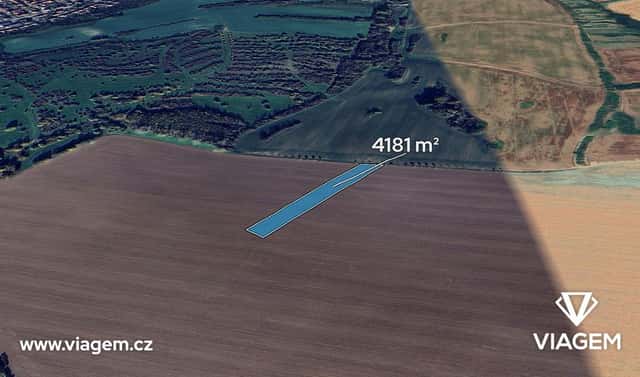 Prodej pole 4 181 m², Uherské Hradiště