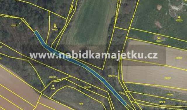 Prodej lesa 439 m², Ledce, okres Plzeň-sever