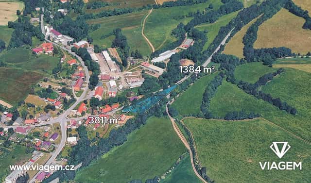 Prodej zahrady 3 811 m², Potštát, okres Přerov