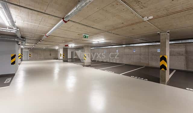 Pronájem parkovacího stání v rezidenci Pergamenka Praha 7, Jankovcova, Praha 7 – Holešovice
