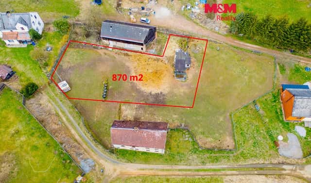 Prodej stavebního pozemku 870 m², Toužim – Smilov, okres Karlovy Vary