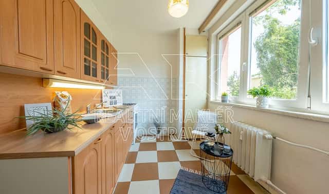 Pronájem bytu 2+1 54 m², Výškovická, Ostrava – Zábřeh, okres Ostrava-město