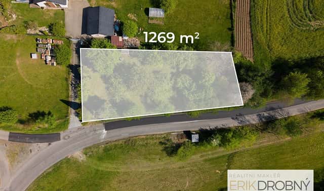 Prodej stavebního pozemku 1 269 m², Miřetice – Havlovice, okres Chrudim
