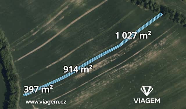 Prodej pole 1 169 m², Hrubá Vrbka, okres Hodonín