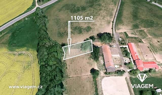 Prodej pole 1 105 m², Soběsuky, okres Kroměříž