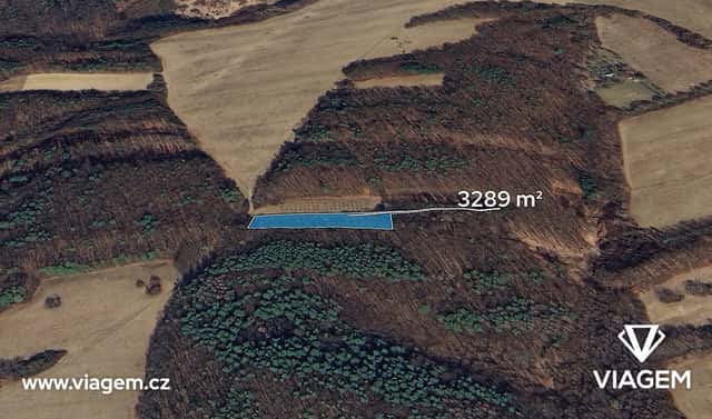 Prodej pole 1 096 m², Březůvky, okres Zlín
