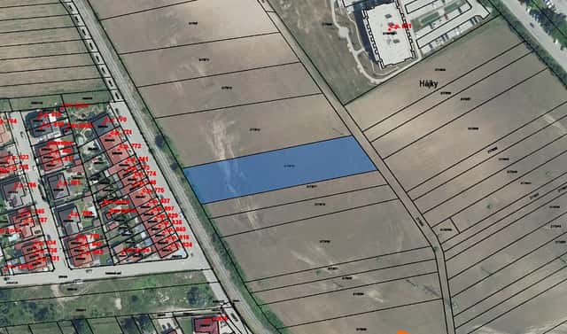 Prodej stavebního pozemku 1 624 m², Břeclav