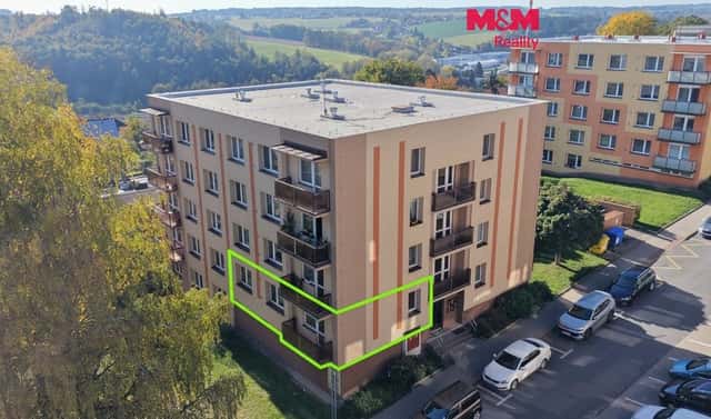 Prodej bytu 3+1 70 m², Marie Majerové, Ledeč nad Sázavou, okres Havlíčkův Brod