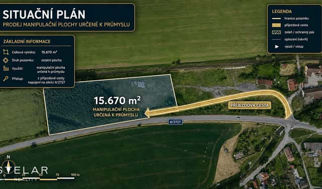 Prodej komerčního pozemku 15 670 m², Krnov, okres Bruntál