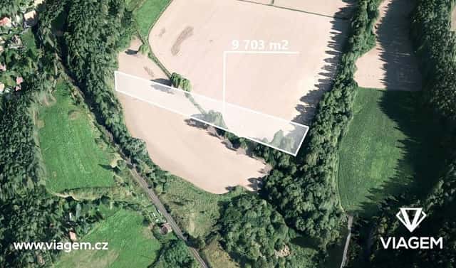 Prodej pole 970 m², Mladotice, okres Plzeň-sever