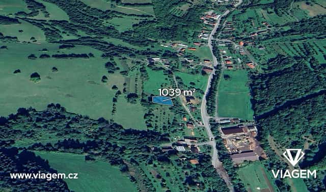 Prodej zahrady 259 m², Valašská Senice, okres Vsetín
