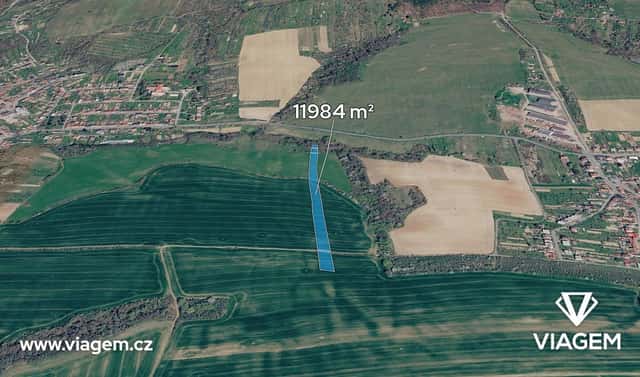 Prodej pole 5 992 m², Osvětimany, okres Uherské Hradiště
