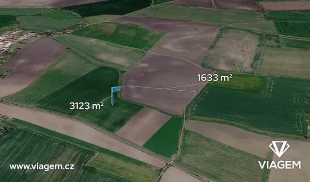 Prodej pole 342 m², Běrunice, okres Nymburk