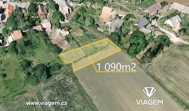 Prodej zahrady 909 m², Doksy, okres Česká Lípa
