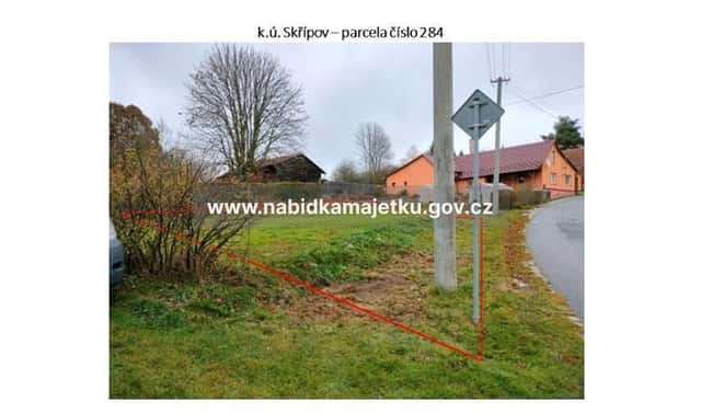 Prodej pozemku 367 m², Skřípov, okres Prostějov