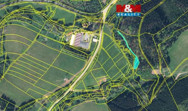 Prodej lesa 640 m², Stárkov, okres Náchod