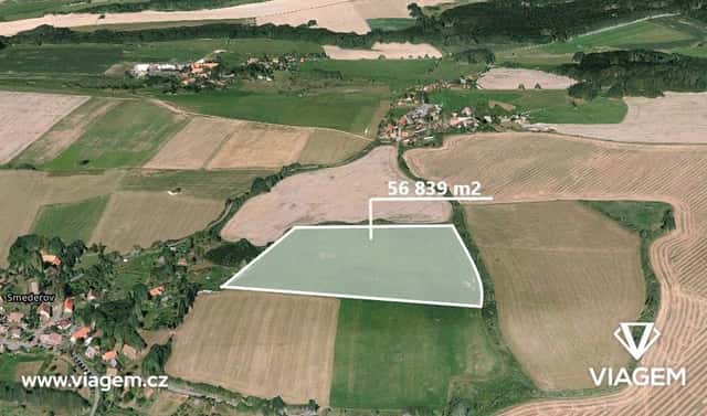 Prodej pole 28 419 m², Ždírec, okres Plzeň-jih