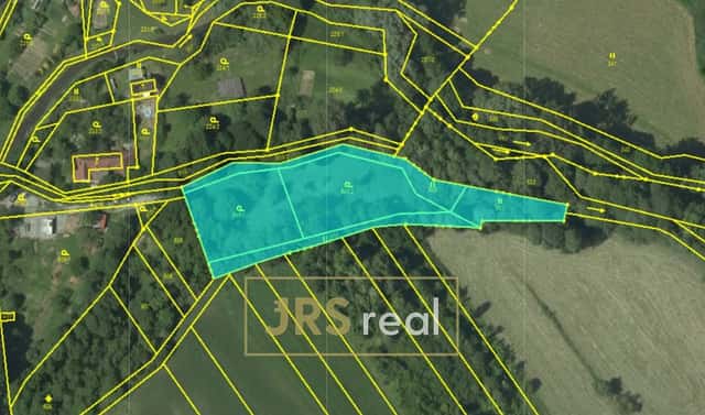 Prodej zahrady 3 371 m², Prostřední Poříčí, okres Blansko