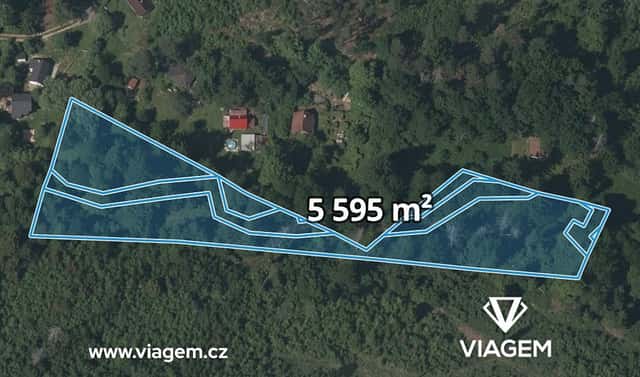 Prodej zahrady 691 m², Vitín, okres České Budějovice