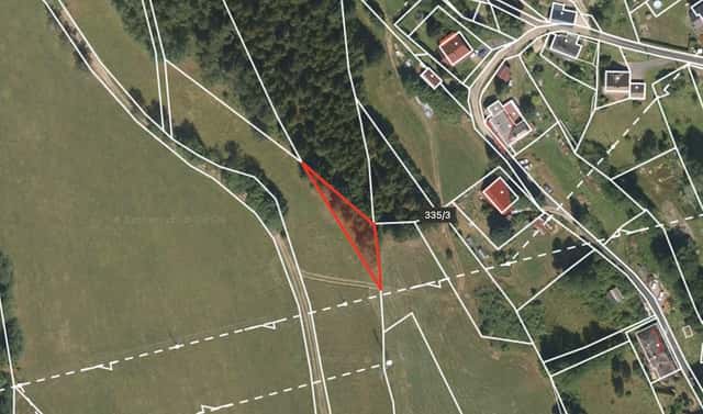 Prodej zahrady 450 m², Lučany nad Nisou, okres Jablonec nad Nisou
