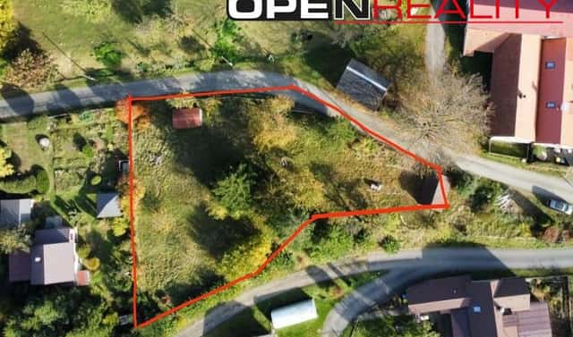 Prodej stavebního pozemku 976 m², Divišov – Dalovy, okres Benešov