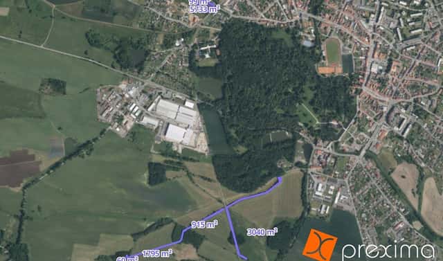 Prodej pozemku 2 244 m², Blatná, okres Strakonice