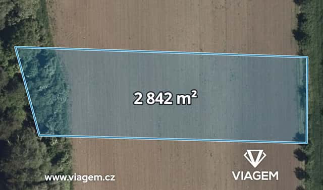 Prodej pole 1 421 m², Hrubá Vrbka, okres Hodonín