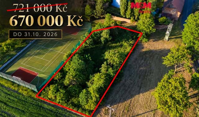 Prodej zahrady 1 290 m², Velký Malahov – Ostromeč, okres Domažlice