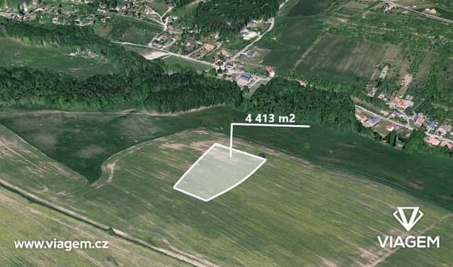 Prodej pole 1 103 m², Břestek, okres Uherské Hradiště