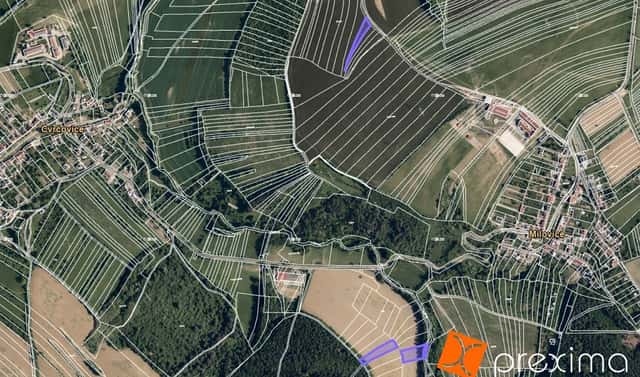 Prodej pole 574 m², Zdounky, okres Kroměříž