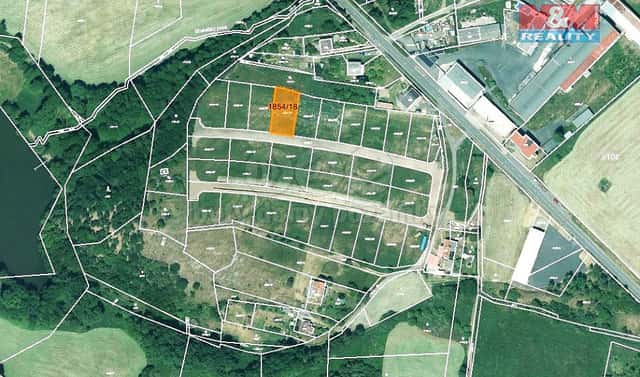 Prodej stavebního pozemku 1 193 m², Lubenec, okres Louny