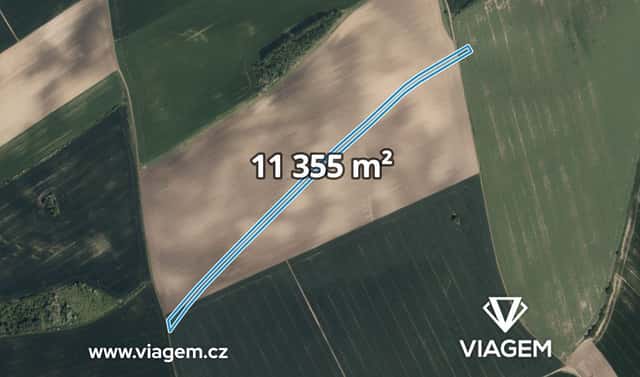 Prodej pole 718 m², Strážovice, okres Hodonín